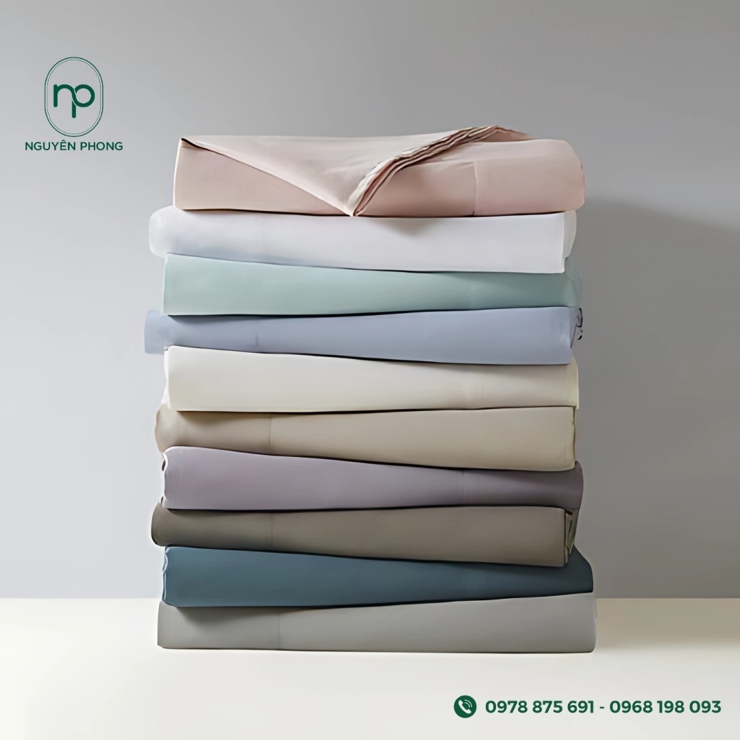 In vải chất liệu polyester